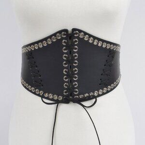 Corset Stretch Belt W Eyelet
